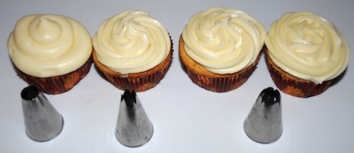 cupcakes frosted
