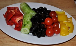 vegetable platter