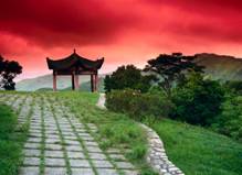 asia sunset