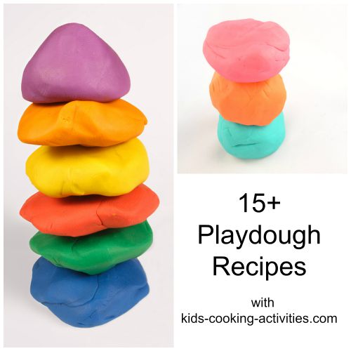 clay and playdough