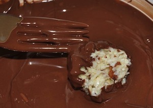 almond joy truffle