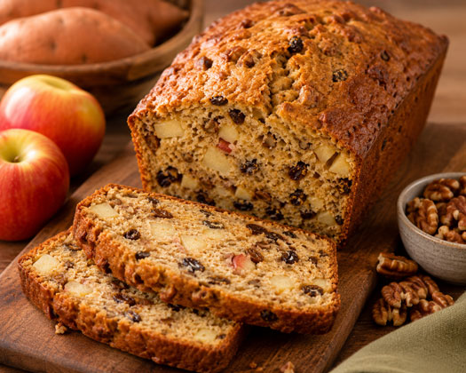 Apple pecan bread