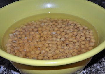 soaked beans