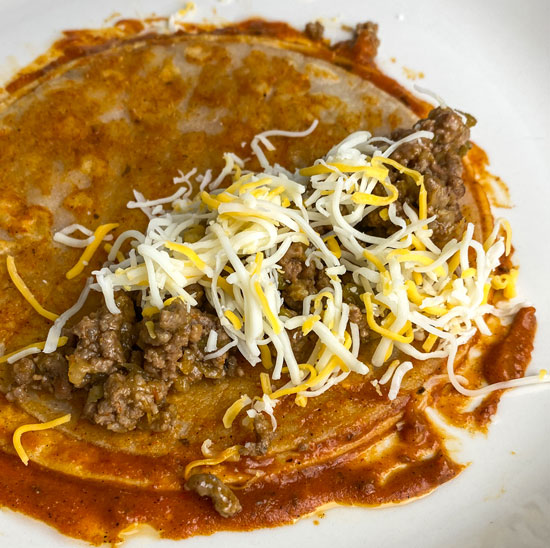 enchiladas tortilla