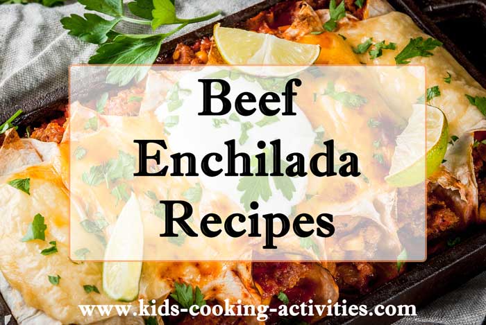 enchiladas with sauce plated