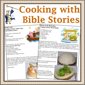 cooking with bible stories