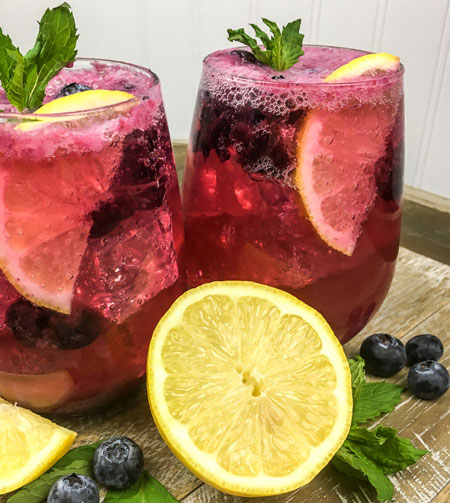 blueberry lemonade