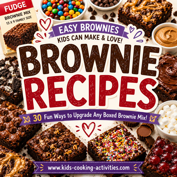 Easy brownie recipes for kids