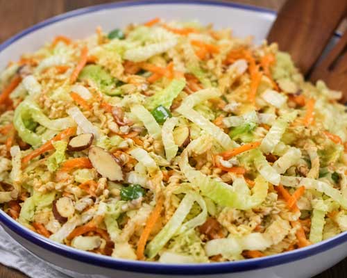 Cabbage salad ingredients