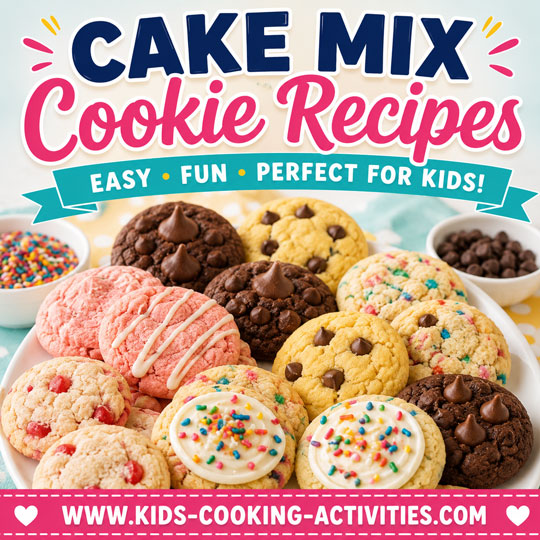 Cake mix cookie recipes for kids