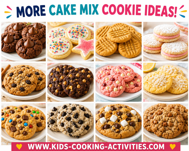Different cake mix cookie recipe ideas