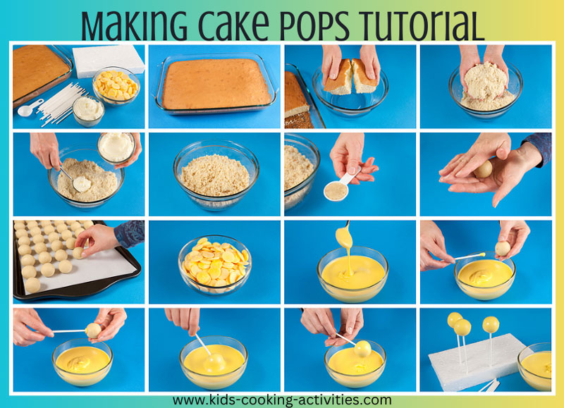 How To Make Cake Pops Step By Step With Pictures