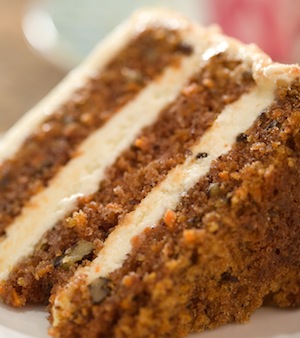 carrot cake slice