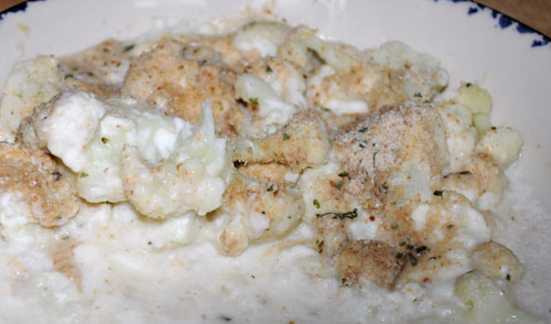 cauliflower gratin