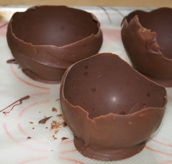 chocolate bowls