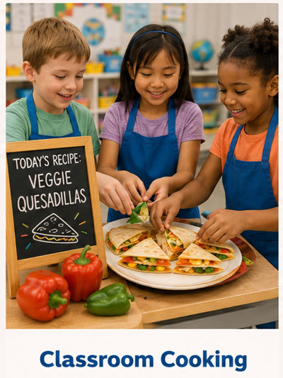 Classroom cooking activities for kids