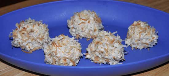 coconut chicken balls recipe