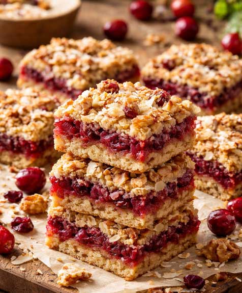 cranberry coconut bars