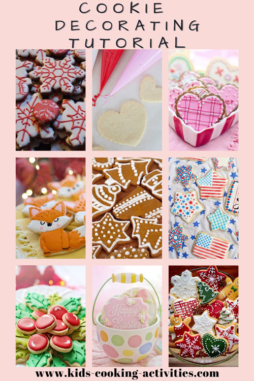 decorated cookies