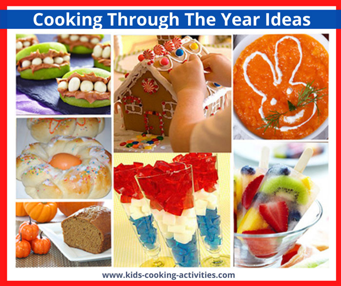 cooking through the year ideas