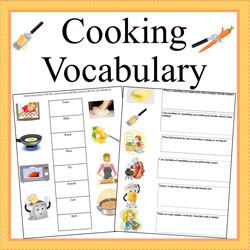 cooking vocabulary terms