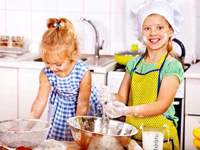 cooking with kids