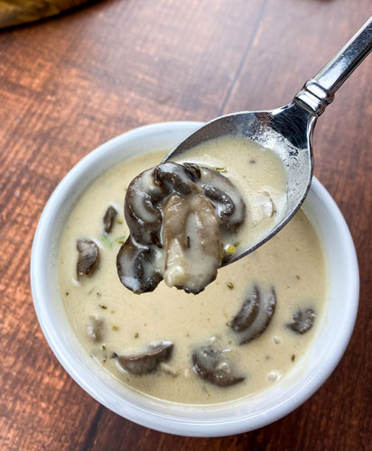 cream of mushroom soup homemade