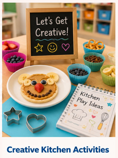 Creative kitchen activities for kids