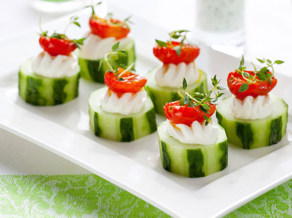 cucumber cups