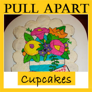 pull apart cupcake cake