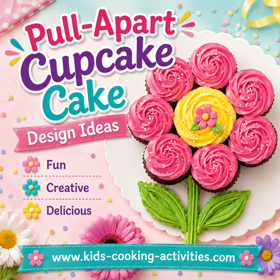 pull apart cupcake cakes for kids
