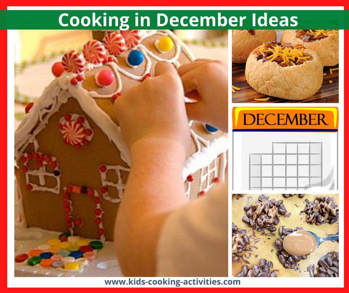 december cooking activities