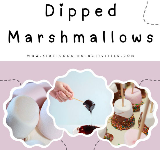 dipped marshmallows
