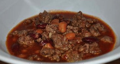 beef and bean chili