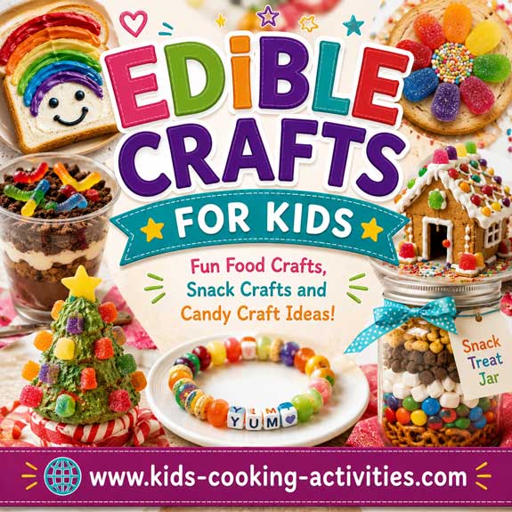 Edible crafts for kids with fun food craft ideas