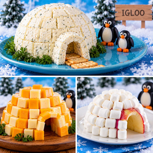 Edible Igloos Three Ways