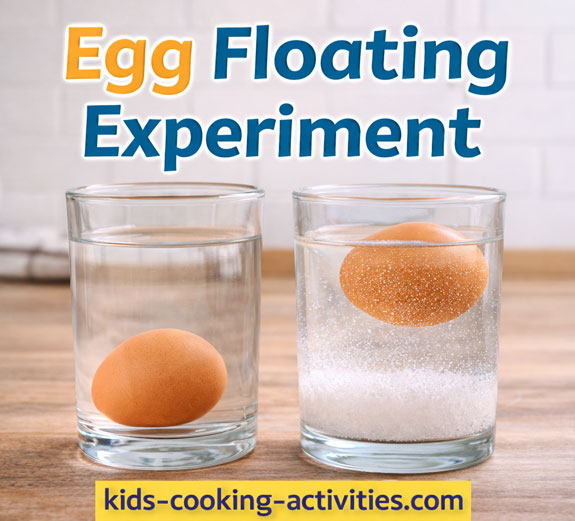 Egg floating experiment