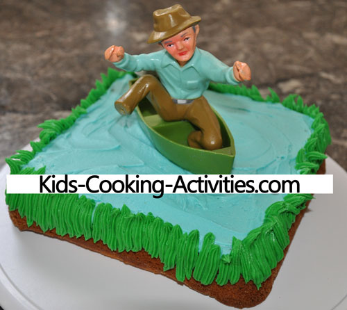 fishing cake