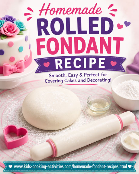 homemade rolled fondant recipe