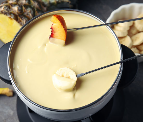fondue fruit
