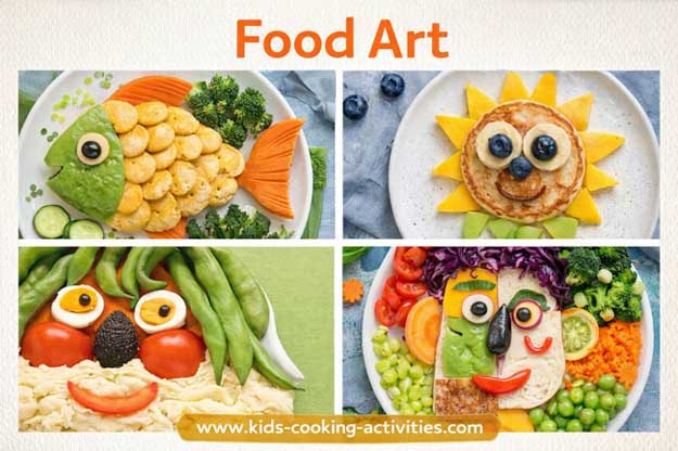 Food art activities for kids