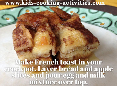 french toast in crockpot