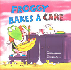 froggy bakes cake