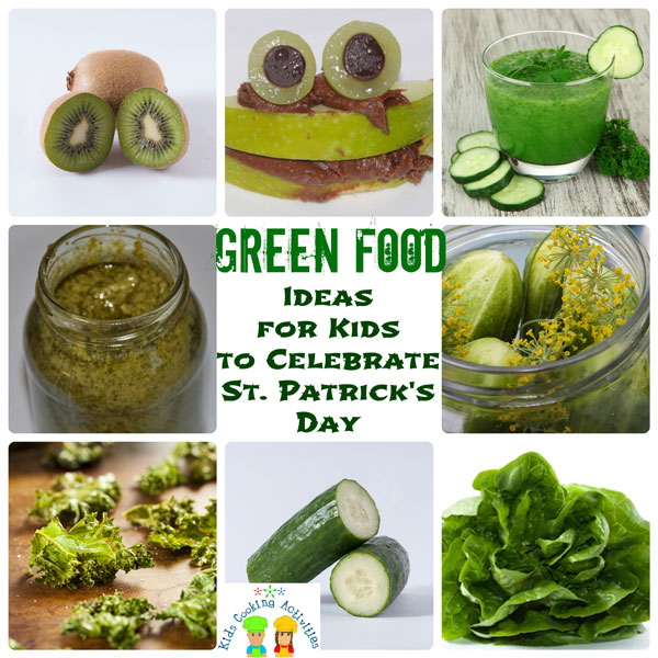 green food ideas for st. patrick's day