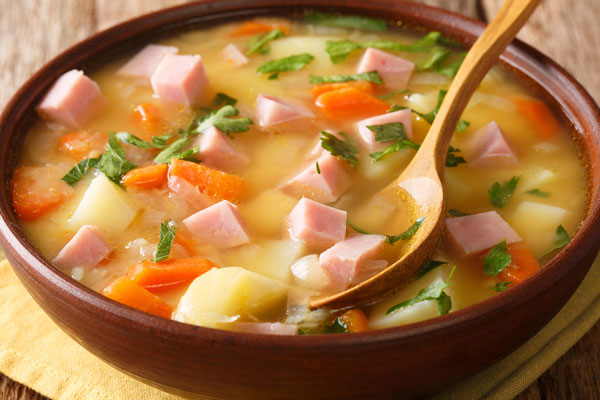 ham vegetable soup