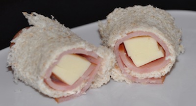 ham cheese roll up