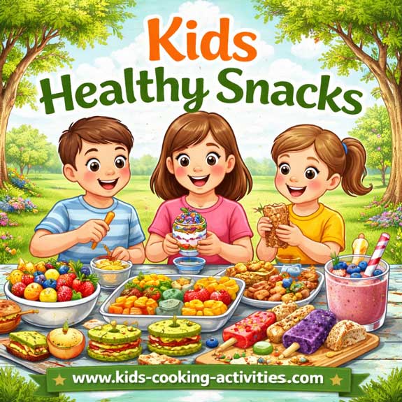 Healthy snack recipes for kids