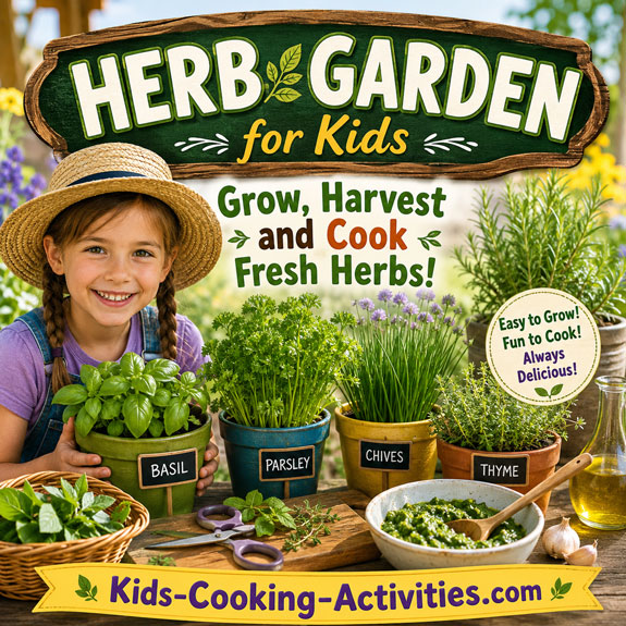Starting an herb garden with kids