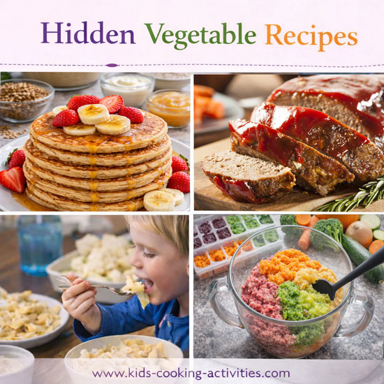 hidden vegetable recipes- chgt/bgs