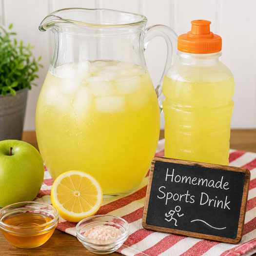 Homemade sports drink
